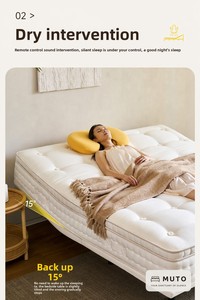 Materasso Elettrico Intelligente Artigianale in Crine di Cavallo 280mm, Qualità di Lusso, Multifunzionale, Letto Regolabile per un Sonno Ottimale - Product Image 4
