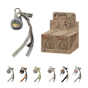 Authentique POP MART Hirono Mist-Walker Full Case 6 Styles Sans Duplicats Porte-clés en Feutre Fait Main Boîte Mystère Édition Secrète 1/72 Cadeau - Product Image 1
