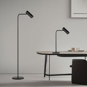 Moderno interno grande lampada da terra LED dimmerabile corpo in alluminio con tonalità di rame nuovo stile di moda popolare funzione illuminata-all'ingrosso - Product Image 4