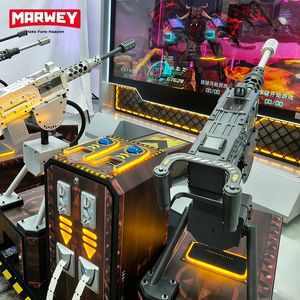 Máquina <span class=keywords><strong>de</strong></span> Juego Arcade <span class=keywords><strong>de</strong></span> Disparos con Pistola Gatling para 4 Jugadores, Operada con Monedas, <span class=keywords><strong>de</strong></span> Interior Marwey – Máquinas <span class=keywords><strong>de</strong></span> Redención <span class=keywords><strong>de</strong></span> Premios para Venta - Product Image 6