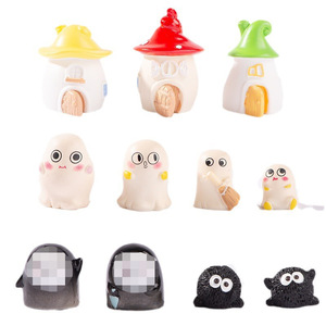 เครื่องประดับผีจิ๋วฮาโลวีน เรซิ่น ทำด้วยมือ ตกแต่งภายใน D1612 - Product Image 5