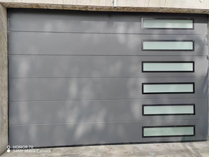 <span class=keywords><strong>Porte</strong></span> de <span class=keywords><strong>garage</strong></span> sectionnelle électrique <span class=keywords><strong>avec</strong></span> finition imitation <span class=keywords><strong>bois</strong></span>, <span class=keywords><strong>motorisée</strong></span>, <span class=keywords><strong>porte</strong></span> de <span class=keywords><strong>garage</strong></span> résidentielle sur mesure pour maison, villa - Product Image 5