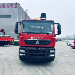 รถเครนติดตั้งบนรถบรรทุก Sinotruk TX Cabin XC MG ขนาด 12 ตัน บูม 5 ท่อน สำหรับส่งออกไปแอฟริกา - Product Image 2