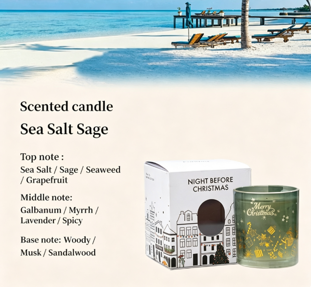 Christmas gift-sea salt and sage