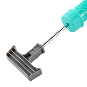 Pistola de Agua Neumática Tipo Botella de 27 mm, Pistola de Jardín Pequeña de Latón, de Empuje y Tracción Manual, con Boquilla Única, Varilla de Pulverización, Herramienta de Riego - Product Image 4