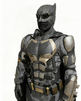 Disesuaikan untuk Bat man Justice League Set baju besi taktis kostum Cosplay untuk karakter film penggambar koleksi pribadi pakaian