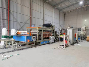 Machine d'extrusion de panneau de tuile de toit en bambou, en plastique PVC ASA - Product Image 6