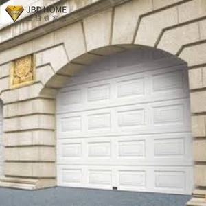 Puerta de <span class=keywords><strong>Garaje</strong></span> Seccional Automática de 16x7, de Vidrio y Aluminio, con Motor, Abatible, para Entrada Residencial Exterior - Product Image 3