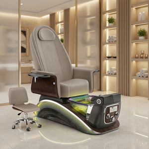 Sillón de Pedicura Portátil Profesional sin Tuberías, Sistema de Hidromasaje, Diseño Europeo Moderno y Lujoso, Salón de Belleza, Manicura y Pedicura - Product Image 6