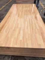 Vente en gros directe usine : Planche de bois d'hévéa à grain uniforme et faible taux de défauts pour projets de menuiserie intérieure