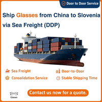 Agente di Spedizione Marittima DDP dalla Cina alla Slovenia, Consegna Porta a Porta per Occhiali e Occhiali da Sole, Servizio di Consegna a Domicilio, Agente di Spedizione Marittima 7x24
