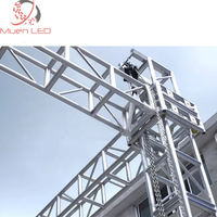 Pantalla LED para Exteriores de Alta Calidad, Sistema de Soporte de Estructura de Aluminio, Ligero, Gran Capacidad de Carga, Certificado CE