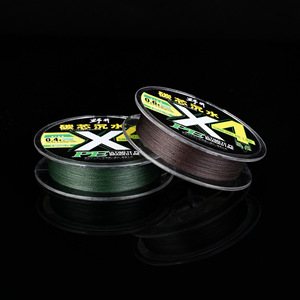 Ligne de pêche tressée Noi X4 PE 0,6 mm 30 m, ligne de pêche haute résistance coulante, 4 brins, noyau en carbone, ligne PE ultime - Product Image 5