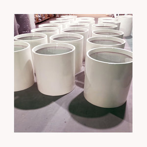 Large Fiber <strong>Clay</strong> Flower Pots Fiberglass Large Flower Pots for Outdoor and Indoor Garden Hotels and Decorations - Product Image 4