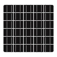 Panneau solaire monocristallin SUNRY 5W 12V, mainteneur de batterie, module PV haute efficacité, verre trempé, couleur personnalisée, anodisé