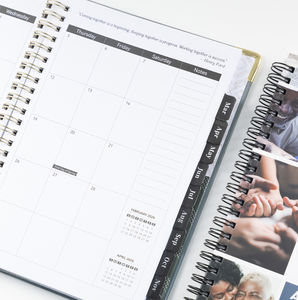 Agenda Espiral A5 de Alta Calidad con Tapa Dura, Planificador <span class=keywords><strong>Diario</strong></span>/Semanal Personalizable, Cuaderno para Estudiantes, Material Escolar - Product Image 2