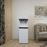 Dispensador de Agua Eléctrico Independiente con Compresor, Frío y Caliente, para Hogar y Hotel