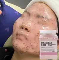 Máscara facial de gelatina regenera e radiância, máscara de gelatina gelatina em pó, para cuidados com a pele, regenera e radiância