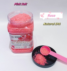 Sal Marina Natural con Flores de <span class=keywords><strong>Rosa</strong></span>, Sal de Baño, Exfoliante Corporal y para Pies, Anticelulítico, Cuidado de <span class=keywords><strong>la</strong></span> Piel - Product Image 2