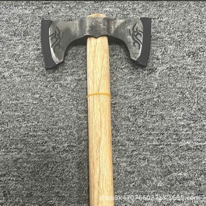 Double Blade Axe Forged Steel 4 In Cutting Edge Outdoor Camping Firewood Chopping Multi Purpose Axe - Product Image 1