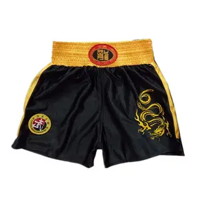 MMA Boxing Trunks Fight Shorts Free Combat Pants Boxing Sanda Shorts Muay Thai For Men Women Kids