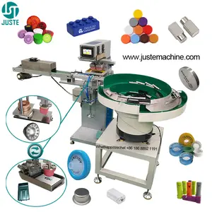 1 Ink Cup Pad Printer Semi-Automatic Tampografia Tampographie Pad Printing Machine With Vibrating Bowl Feeder Accessories Paint