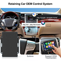 Interfaz Carplay Especial con Control por Botón, Solo Operación Inalámbrica, Android Auto para Alphard, Harrier y Vellfire 2009-2012