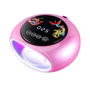 Lámpara UV para Uñas BLUEQUE V15 128W, Secado Rápido de Esmalte de Gel de Colores, Lámpara de Luz Roja para Curado de Gel - Product Image 1