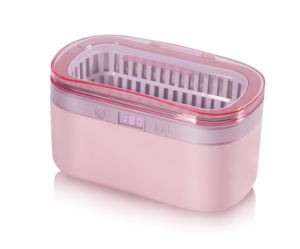 Limpiador ultrasónico de brochas de maquillaje y joyas Codyson CS1, eléctrico, para uso doméstico, color rosa, control digital, capacidad de 500 ml, socios de Disney - Product Image 2