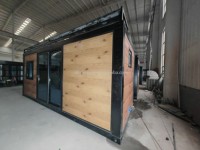 Kit de maison préfabriquée Maison modulaire à capsule avec salle de bain Bâtiments préfabriqués Maisons en conteneur prêtes à vivre