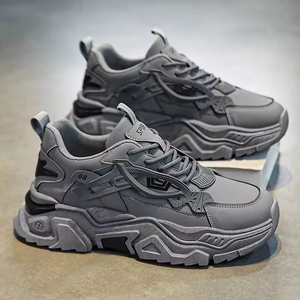 Sneakers Chunky da <span class=keywords><strong>Uomo</strong></span> Streetwear 2025 Bianche <span class=keywords><strong>Blu</strong></span> Moda Casual Scarpe Sportive - Product Image 1