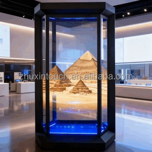ตู้คีออสก์โฮโลแกรม ZhuXin OEM ขับเคลื่อนด้วย AI พร้อมหน้าจอสัมผัสแบบดิจิทัล บริการ 24/7 พร้อมตัวละครดิจิทัลที่สลับเปลี่ยนได้สำหรับการขายสินค้าอัตโนมัติ - Product Image 1