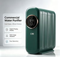 Système de purification d'eau domestique par osmose inverse sans réservoir, filtration 5 étapes, gain de place, affichage TDS pour consommation directe
