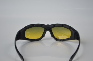 スポーツスタイルの男性用夜間運転サングラスクリアTACレンズUV400偏光アンチグレアパフォーマンス眼鏡安全性 - Product Image 5