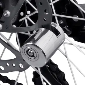 Elektrische Scooter Fiets Motorfiets Aluminium Stalen Slot Anti-Diefstal Schijfremmen Vergrendelen Fiets Mountainbike Disc Lock