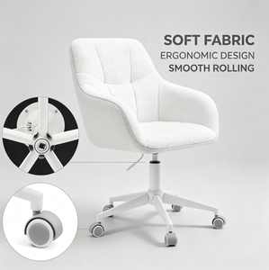 <span class=keywords><strong>Silla</strong></span> Giratoria de Materiales Mixtos al por Mayor con Revestimiento Exterior de Cuero y <span class=keywords><strong>Forro</strong></span> Interior Acogedor para Cuarto de Niñas y <span class=keywords><strong>Escritorio</strong></span> de Transmisión en Vivo - Product Image 4
