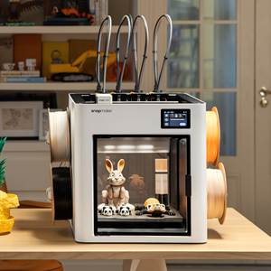 Impresora 3D <span class=keywords><strong>Snapmaker</strong></span> U1 Multicolor con Extrusores Independientes, Alta Velocidad de 500 mm/s, 270x270x270 mm, Conexión WiFi, en Stock, Envío Rápido - Product Image 1