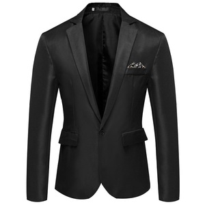 Giacca da <span class=keywords><strong>uomo</strong></span> Casual da <span class=keywords><strong>uomo</strong></span> di alta qualità 2025 nuovo <span class=keywords><strong>abito</strong></span> monopetto Slim-fit stile <span class=keywords><strong>giovanile</strong></span> <span class=keywords><strong>abito</strong></span> da sposa Casual - Product Image 2
