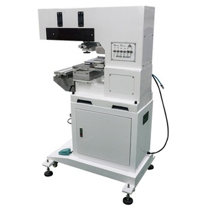 Hot Sale High Accuracy PLC Pad Printer Single Color Options Semi-Automatic Engine Clean Rubber Head - Product Image 5