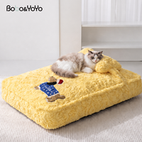 Coussin de couchage pour animaux de compagnie en peluche, apaisant, chaud, doux, luxueux, de qualité supérieure, lavable, pour chiens et chats, pour l'hiver, pour chiots et chatons, grandes, moyennes et petites tailles