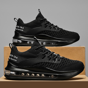 Chaussures de course légères pour hommes, chaussures de sport en mesh, baskets à coussin d'<span class=keywords><strong>air</strong></span> pour hommes, chaussures de marche en plein <span class=keywords><strong>air</strong></span>, chaussures athlétiques - Product Image 2