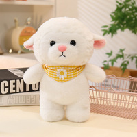 Jouets en peluche de haute qualité, série animaux, personnalisables (mouton, cochon, renard, pingouin, chien), vente en gros de coussins cadeaux en tissu ultra doux