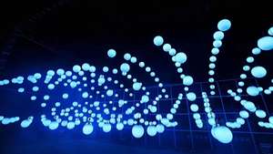 Rigeba DMX Control Disco Dj Stage Winch LED Lift Ball RGB Kinetic Ball Light pour les événements - Product Image 3