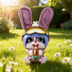 Jouet d'apprentissage interactif IA Lapin volant intelligent en métal et ABS pour tout-petits - Développe les compétences sociales et favorise l'amitié ludique - Product Image 3