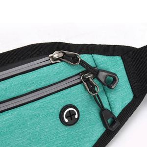 Riñonera Deportiva Impermeable de Oxford para Exteriores, Cinturón Ajustable para Correr, Bolsa para Teléfono Móvil - Product Image 6