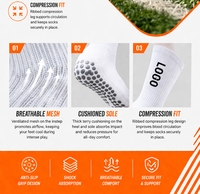 Chaussettes de football personnalisées de qualité supérieure, confortables, avec design personnalisé pour les sports athlétiques