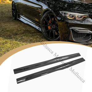 สเกิร์ตข้างคาร์บอนไฟเบอร์แท้สำหรับ M4 F82 ปีกข้าง - Product Image 1