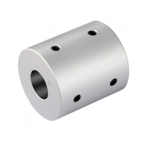 Personnalisation en gros d'usine Accouplement d'arbre rigide en alliage d'aluminium monobloc pour moteurs Échantillons gratuits approvisionnement ponctuel