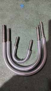 Din3570 <span class=keywords><strong>U</strong></span>-Type boulon <span class=keywords><strong>de</strong></span> <span class=keywords><strong>fixation</strong></span> en acier inoxydable <span class=keywords><strong>U</strong></span>-Bolt pinces en acier au carbone B7 rondelles plaque <span class=keywords><strong>U</strong></span> vis plaine prix concurrentiel - Product Image 4