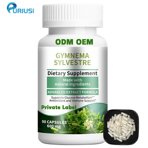 ओम ओटम निर्माता निजी लेबल जिमनामा साइवेस्ट्रे अर्क कैप्सूल 600 मिलीग्राम पौधे अर्क समर्थन स्वास्थ्य - Product Image 1